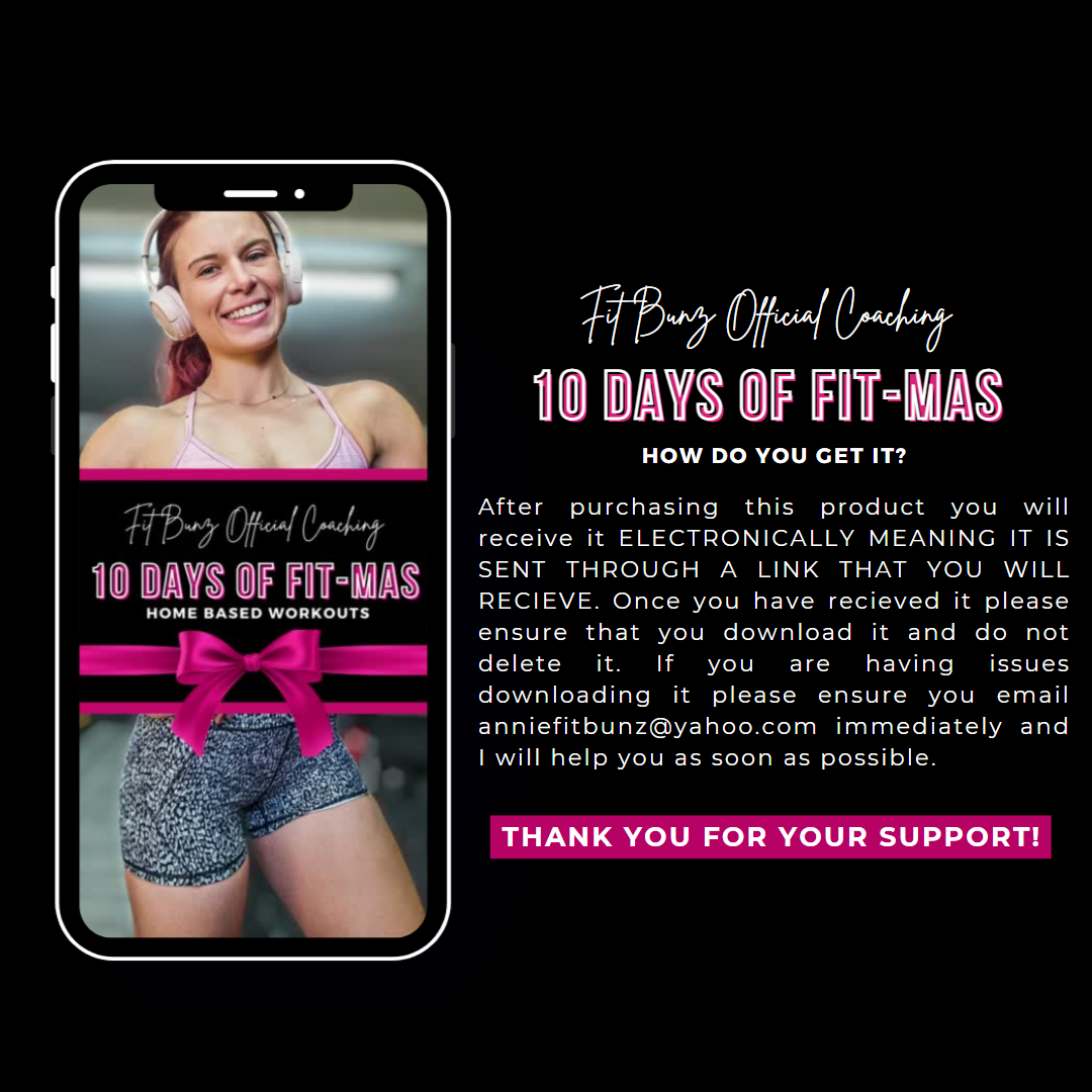 10 DAYS OF FIT-MAS HOME BASED WORKOUTS