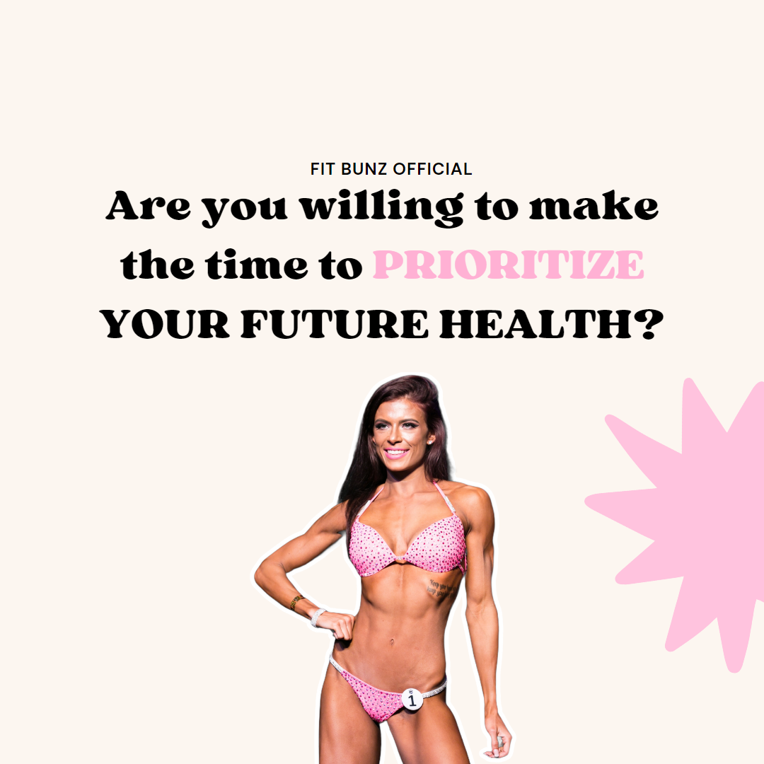 ARE YOU WILLING TO SPEND TIME ON YOUR FUTURE HEALTH?