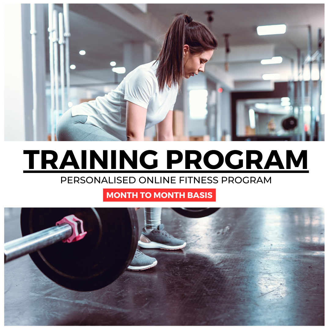 ONLINE PERSONAL TRAINING PROGRAM