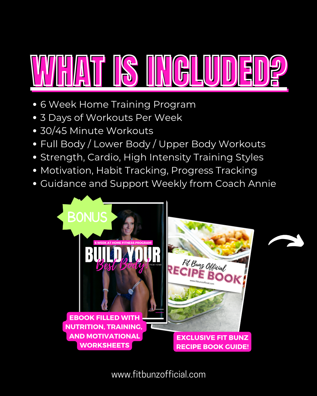BUILD YOUR BEST BODY 6 WEEK AT HOME TRAINING PROGRAM